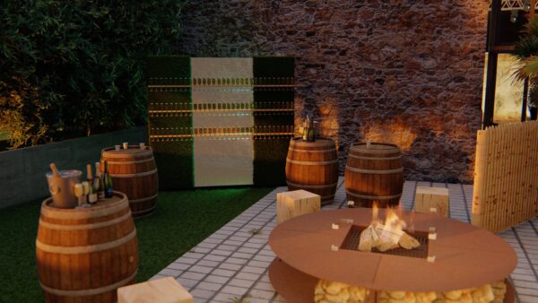 Tonneaux barriques bois / manges debout – Image 3