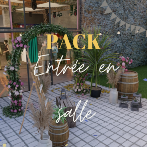 Pack entree en salle Pack "Entrée en Salle"(ensemble décor)