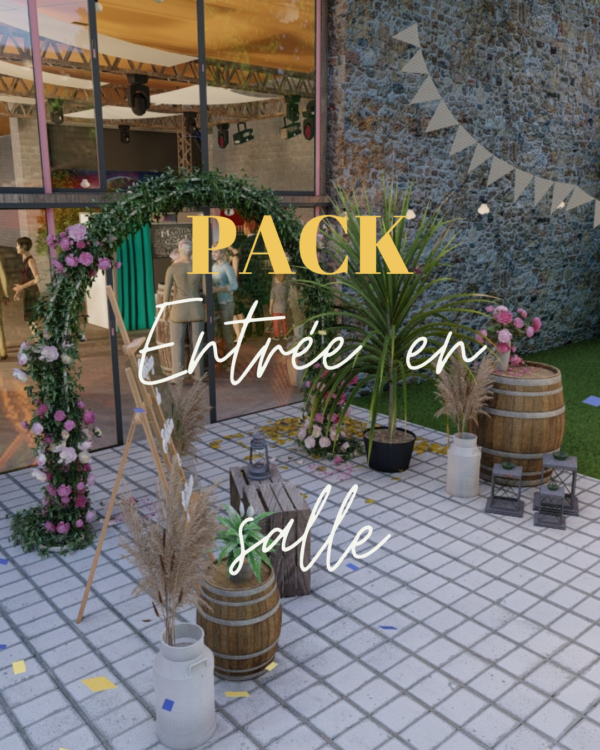 Pack "Entrée en Salle"(ensemble décor)