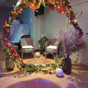 Arche installée pour une décoration mariage à Pontivy