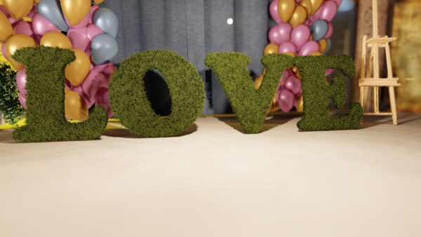LOVE Gazon synthétique – Image 2