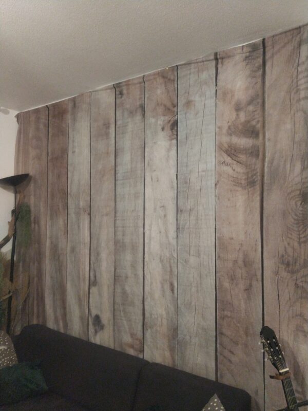 Toile de fond - décor arrière effet Bois