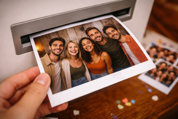 Option  - 100 Impressions instantanés Photobooth