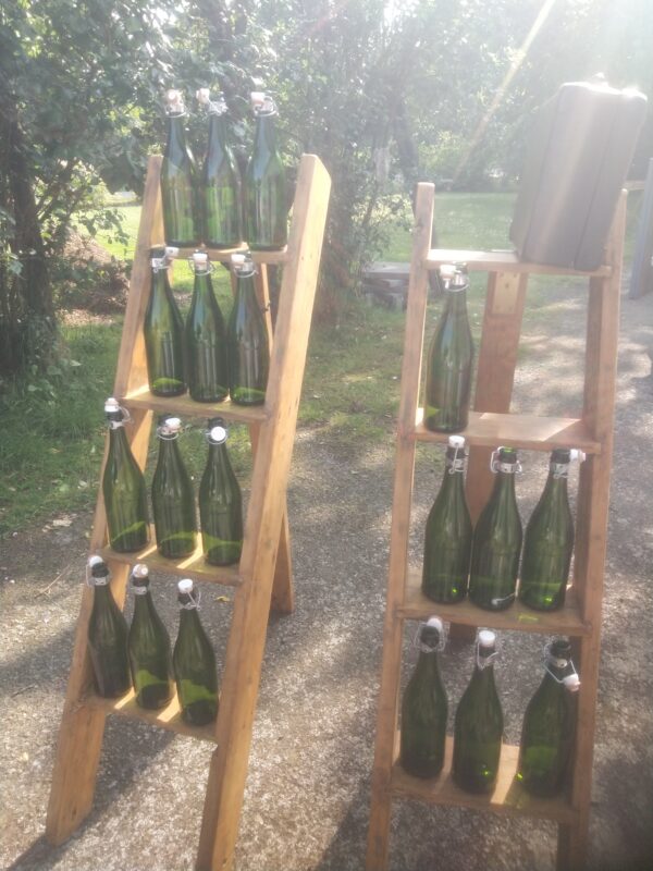 Bouteilles en verre