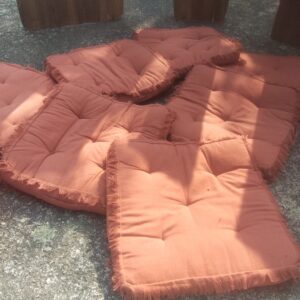 coussin-carre-terracota Coussin terracotta