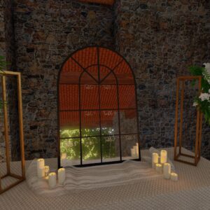 Miroir plan de tabe 2 PACK " Eclat & Verriere" - Plan de table