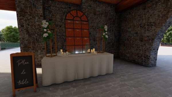 PACK " Eclat & Verriere" - Plan de table – Image 2