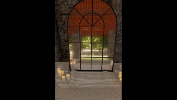 Miroir "porte" 92x135cm - seul à personnaliser