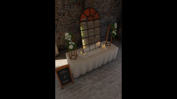 PACK " Eclat & Verriere" - Plan de table – Image 3