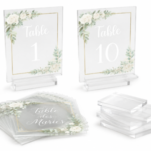 numero de table florale